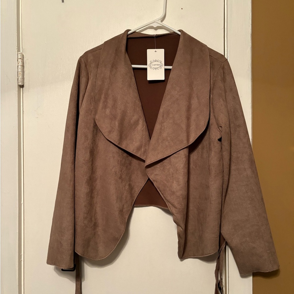 New Camisa Suede Jacket